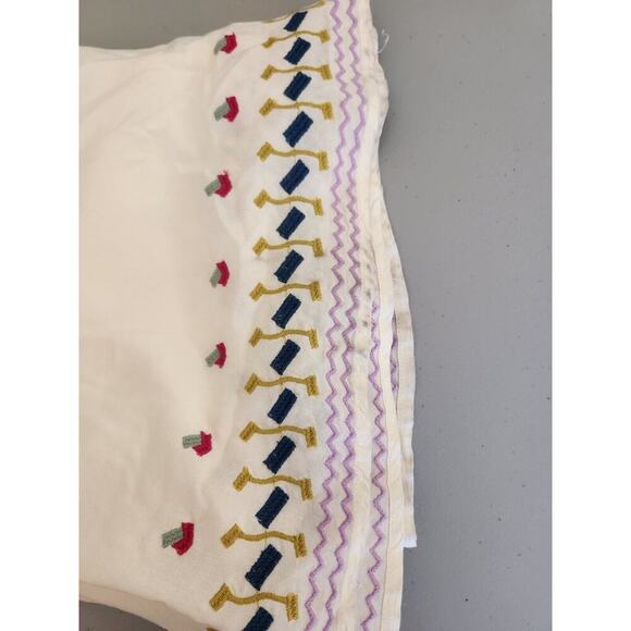 NWD By Anthropologie Embroidered Maxi Dress Size S Ivory #9E419 - Picture 13 of 16